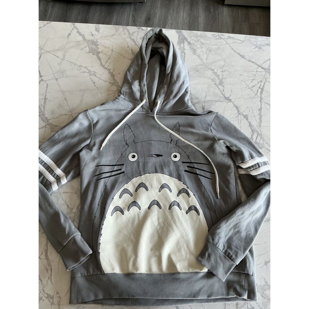 Studio Ghibli My Neighbor Totoro Hoodie Her Universe Grey Sweatshirt L
